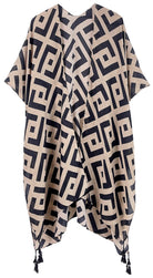 Geometric Print Kimono - Charming Charlie
