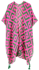 Geometric Print Kimono - Charming Charlie