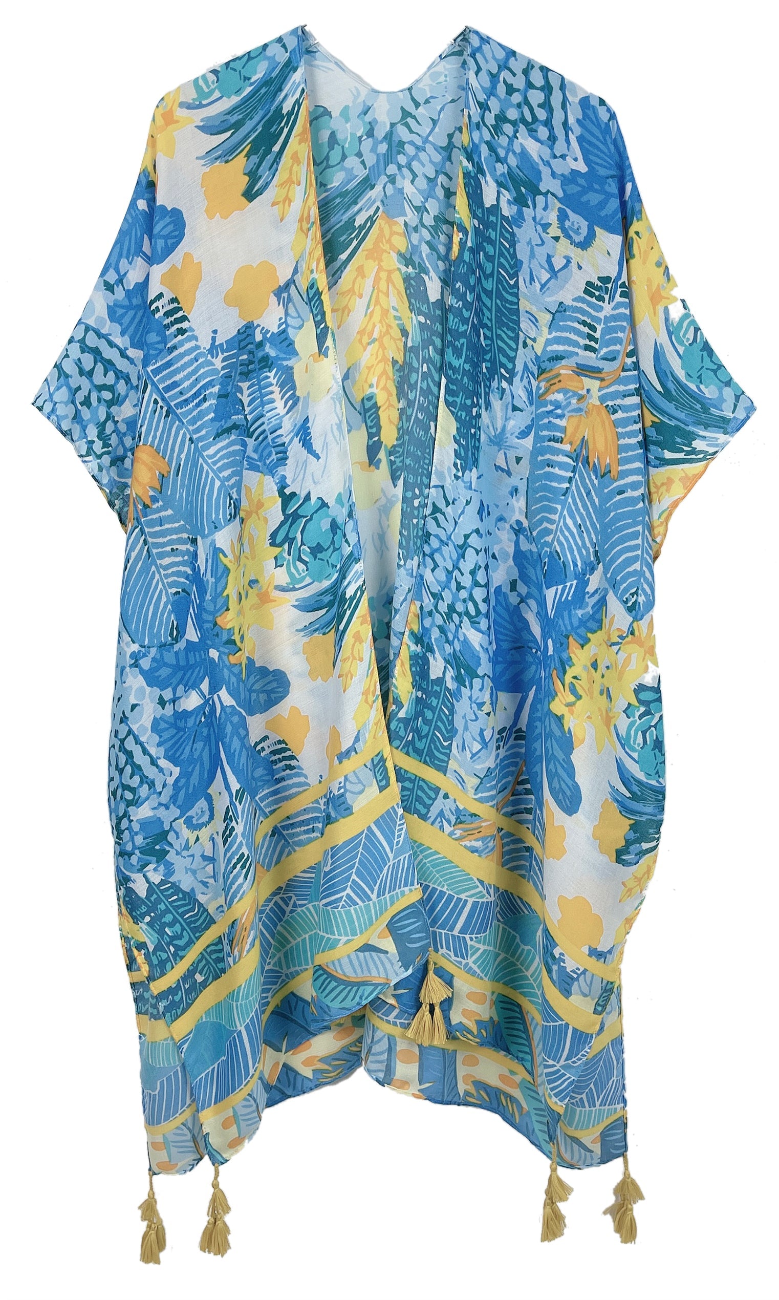 Floral Print Kimono - Charming Charlie
