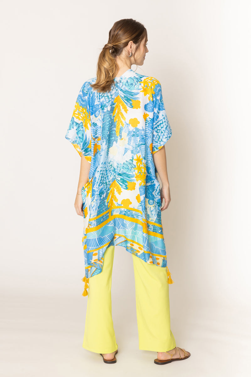 Floral Print Kimono - Charming Charlie