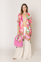 Floral Print Kimono - Charming Charlie