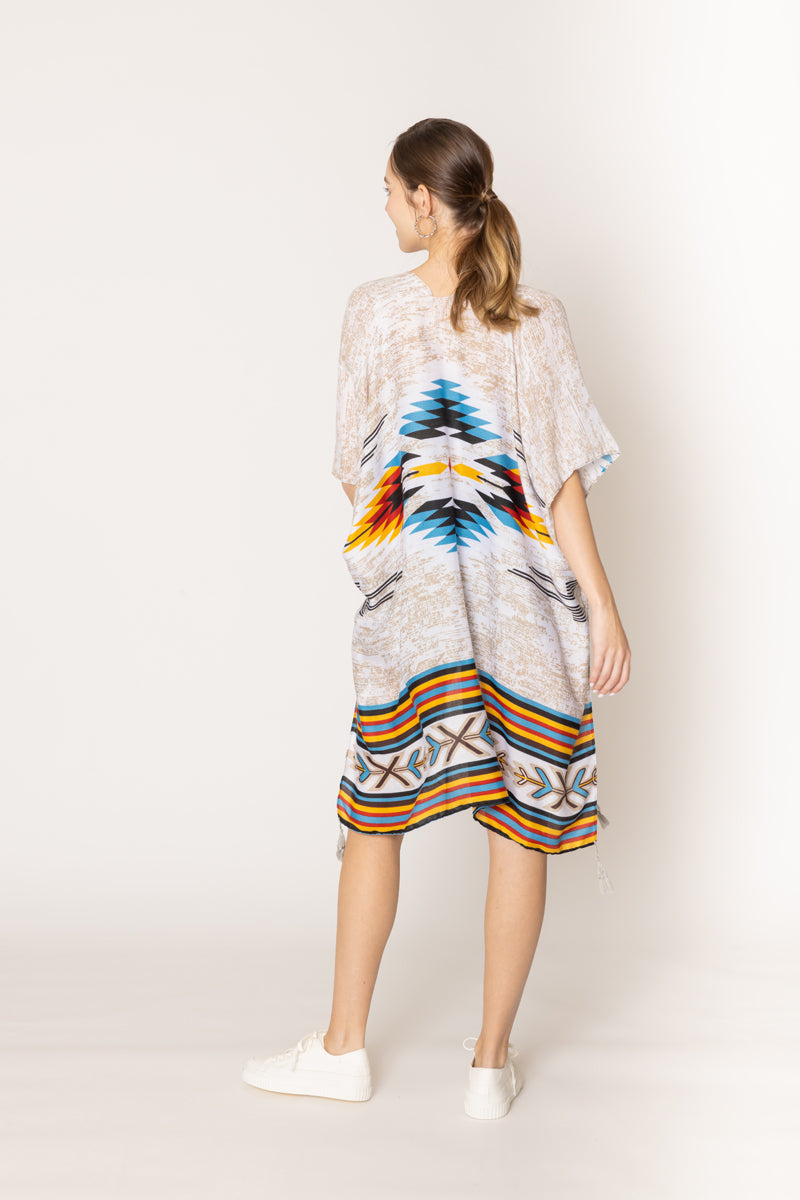 Aztec Print Kimono - Charming Charlie