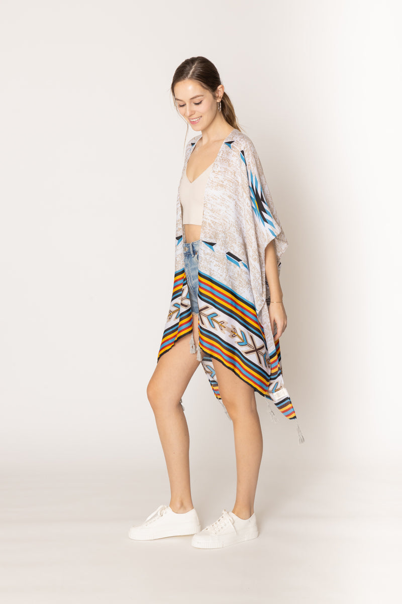 Aztec Print Kimono - Charming Charlie