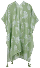 Two Tone Print Lurex Kimono - Charming Charlie