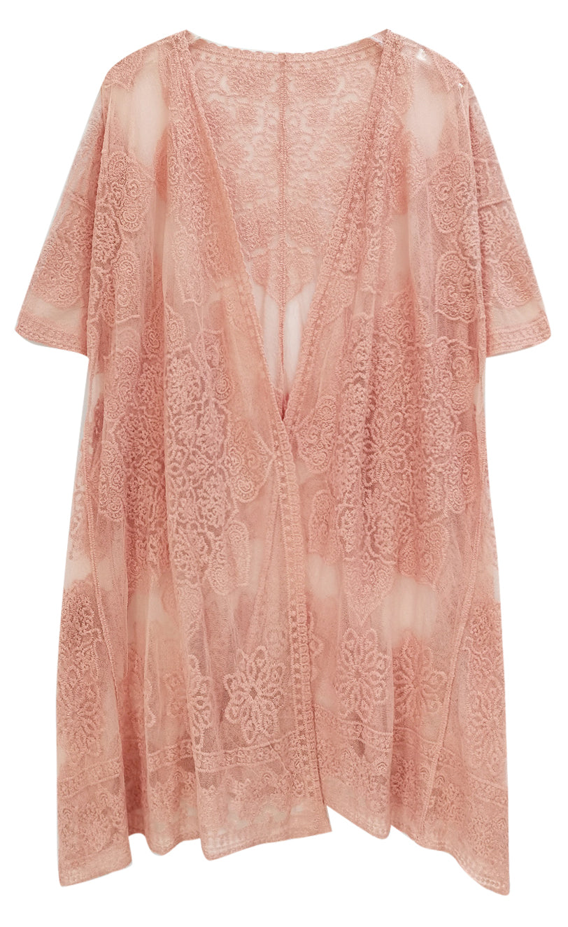 Flower Lace Kimono