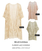 Flower Lace Kimono - Charming Charlie