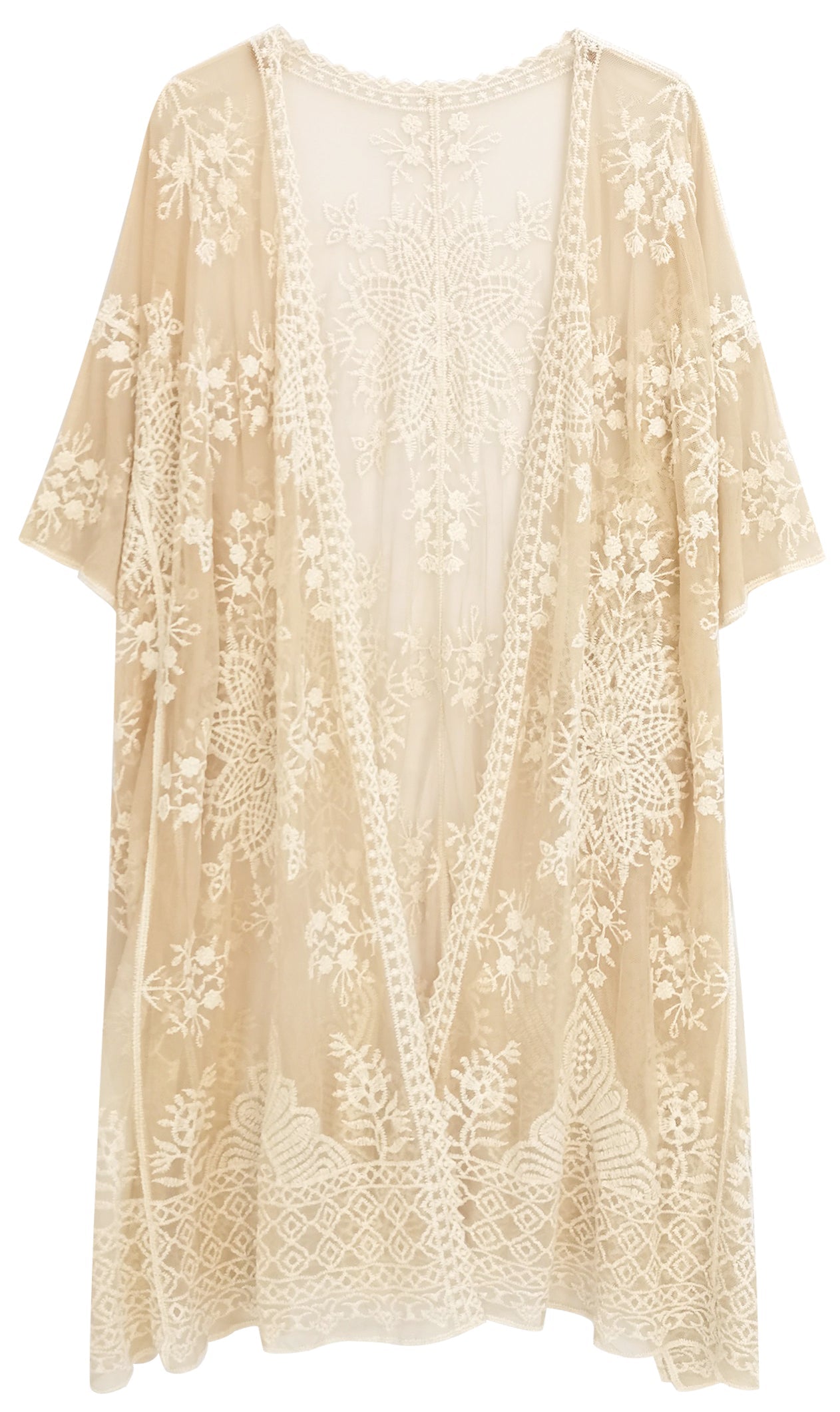 Flower Lace Kimono - Charming Charlie