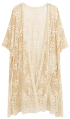 Flower Lace Kimono - Charming Charlie
