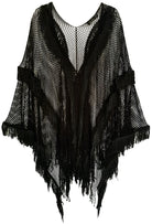 Lurex Tassel Kimono - Charming Charlie