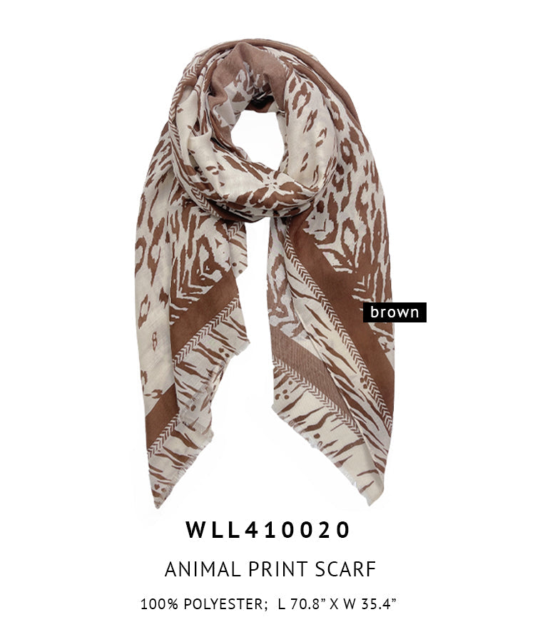 Animal Print Scarf - Charming Charlie