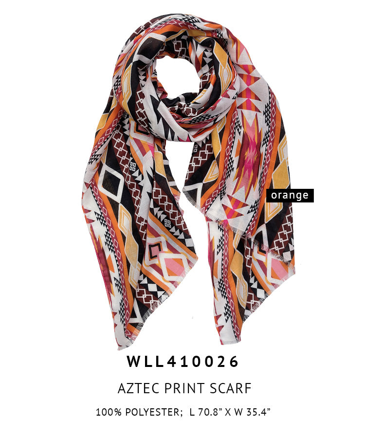Aztec Print Scarf - Charming Charlie