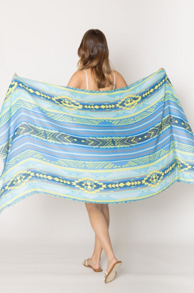 Aztec Print Scarf - Charming Charlie
