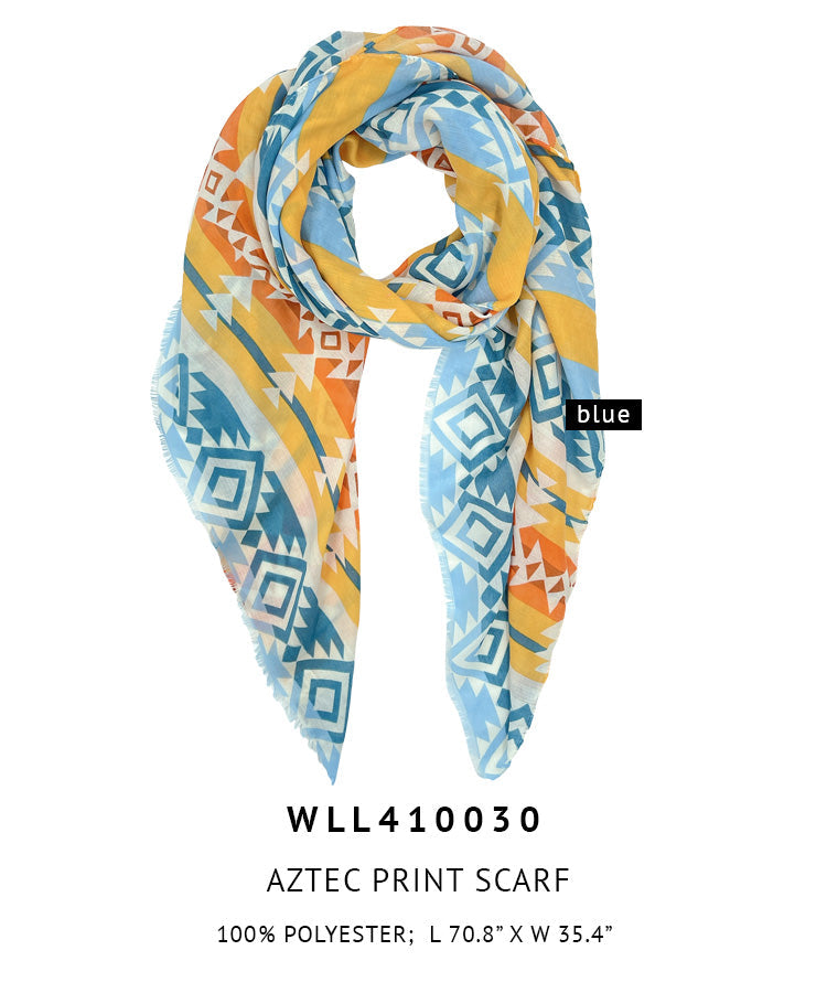 Aztec Print Scarf - Charming Charlie
