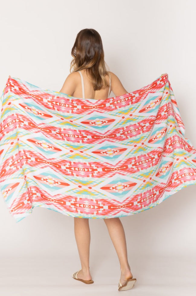 Aztec Print Scarf - Charming Charlie