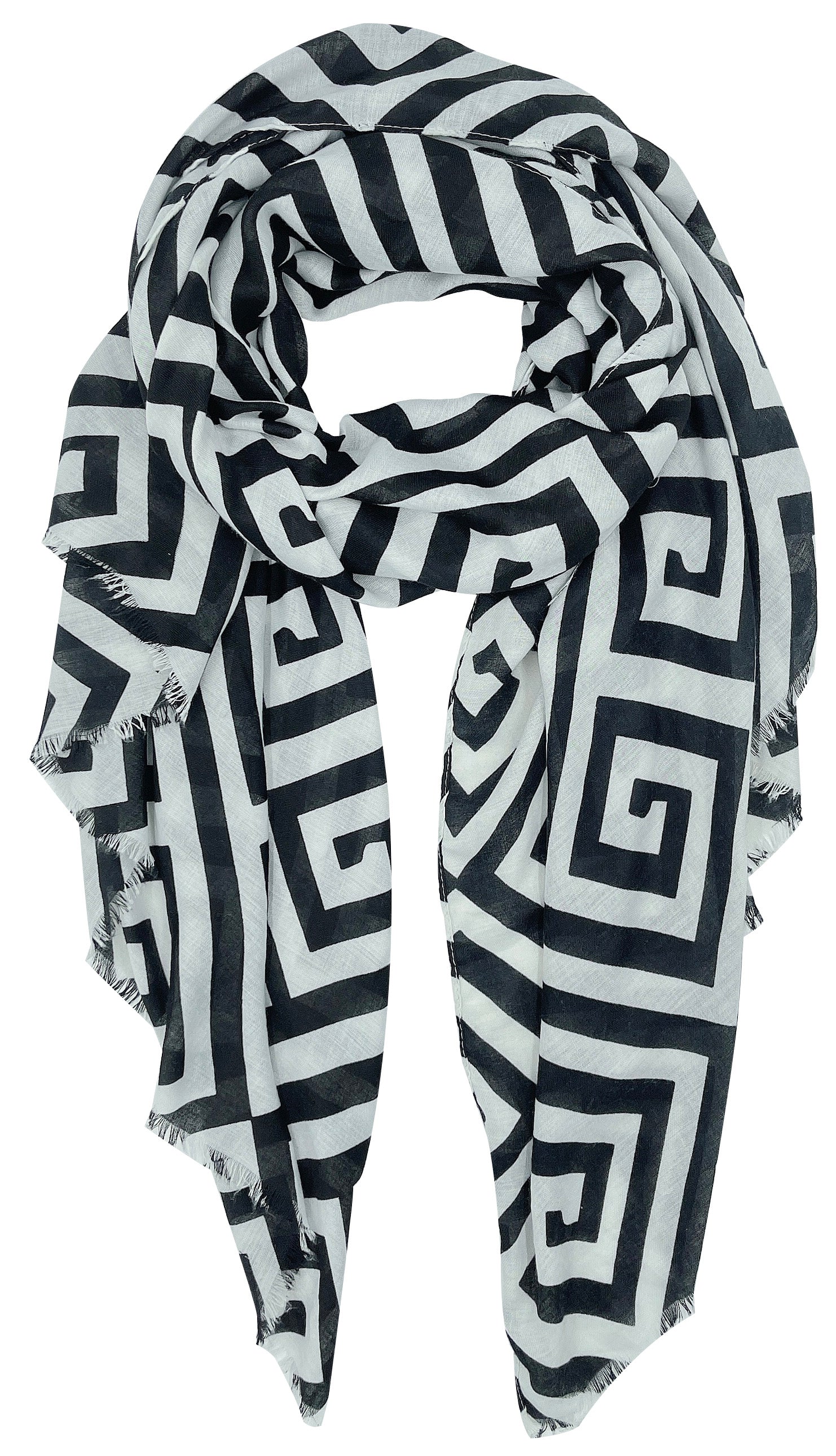 Geometric Print Scarf - Charming Charlie