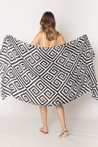 Geometric Print Scarf - Charming Charlie