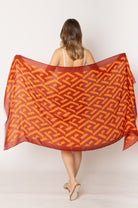 Geometric Print Scarf - Charming Charlie