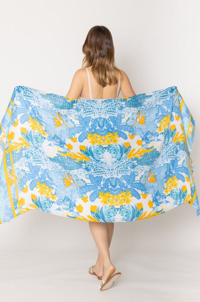 Floral Print Scarf - Charming Charlie