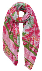 Floral Print Scarf - Charming Charlie