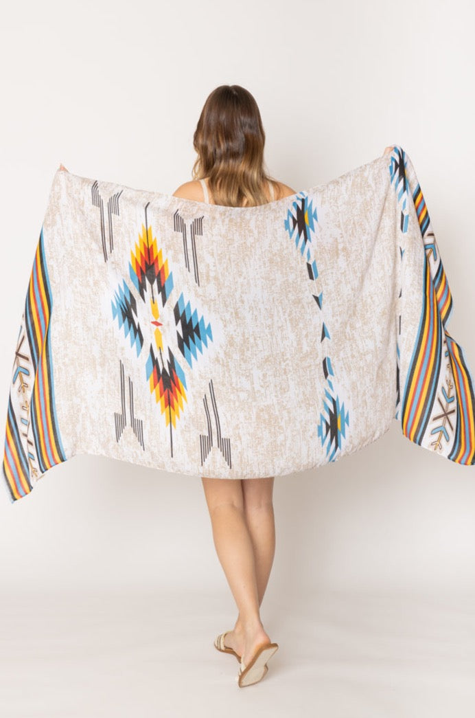 Aztec Print Scarf - Charming Charlie