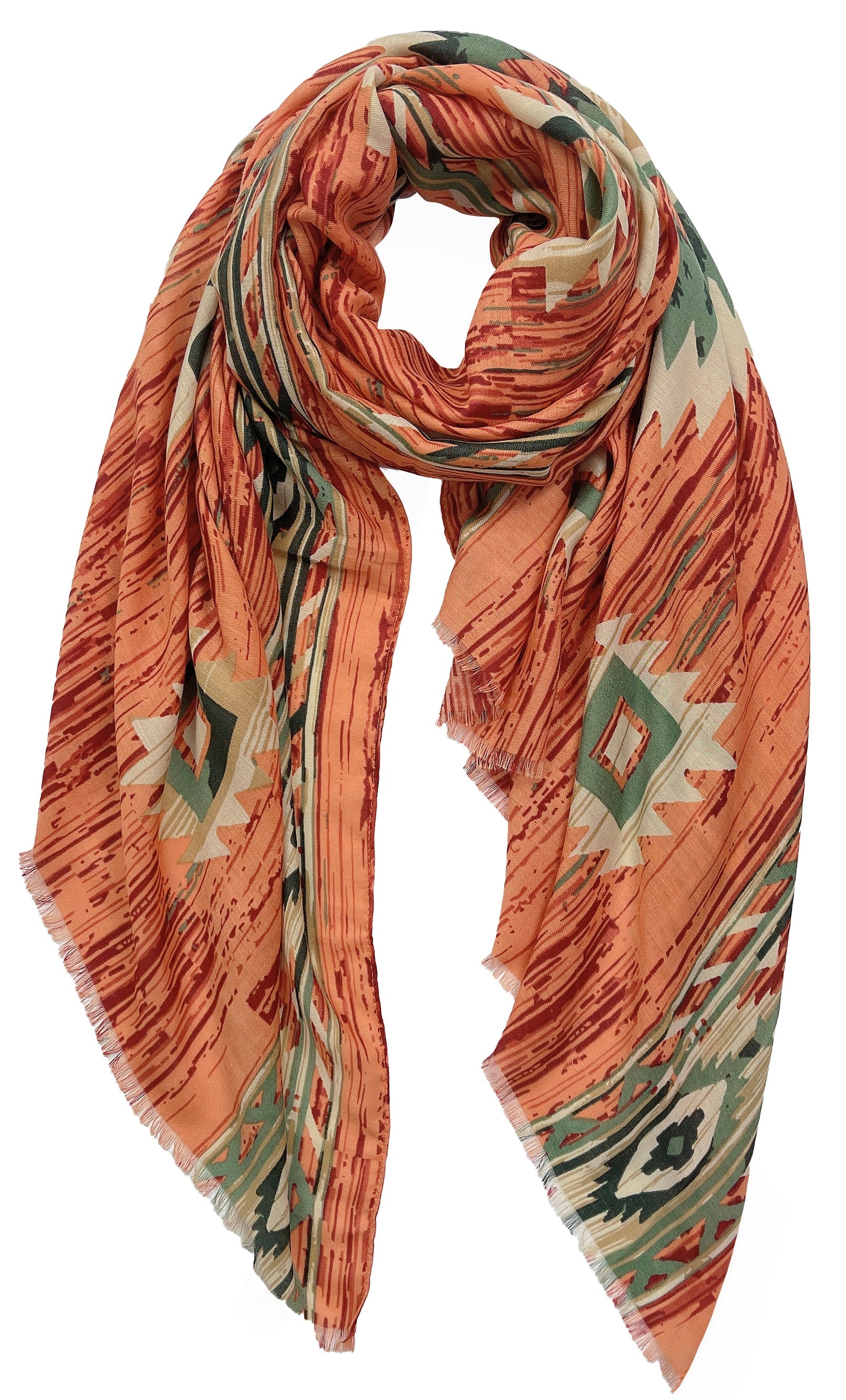 Aztec Print Scarf - Charming Charlie