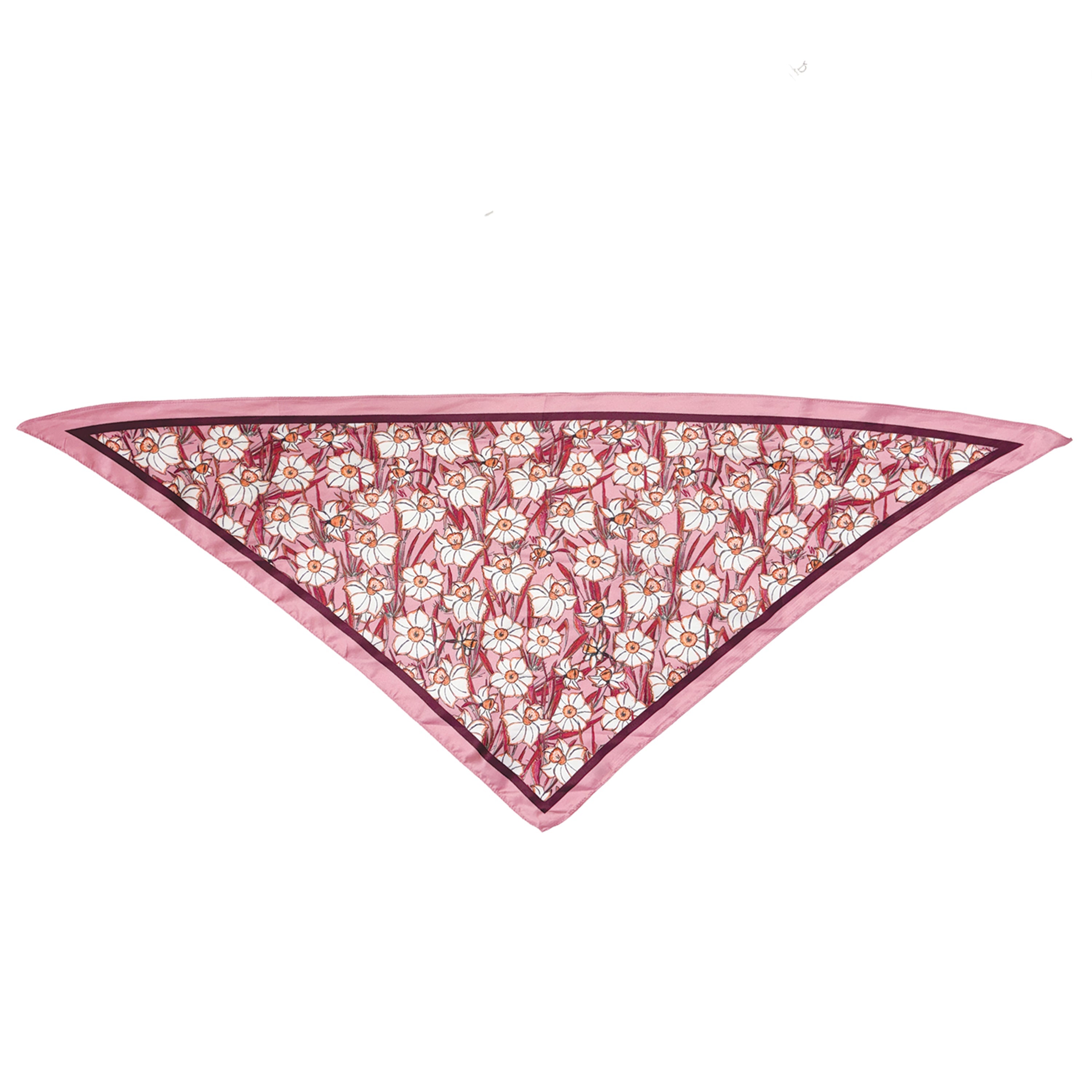 Floral Print Triangle Scarf - Charming Charlie