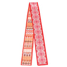 Geometric Jacquard Print Skinny Scarf - Charming Charlie