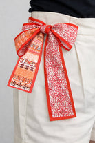 Geometric Jacquard Print Skinny Scarf - Charming Charlie