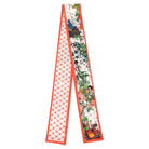 Floral Grid Skinny Scarf - Charming Charlie