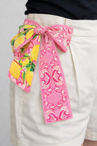 Lemon Scroll Skinny Scarf - Charming Charlie