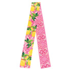 Lemon Scroll Skinny Scarf - Charming Charlie