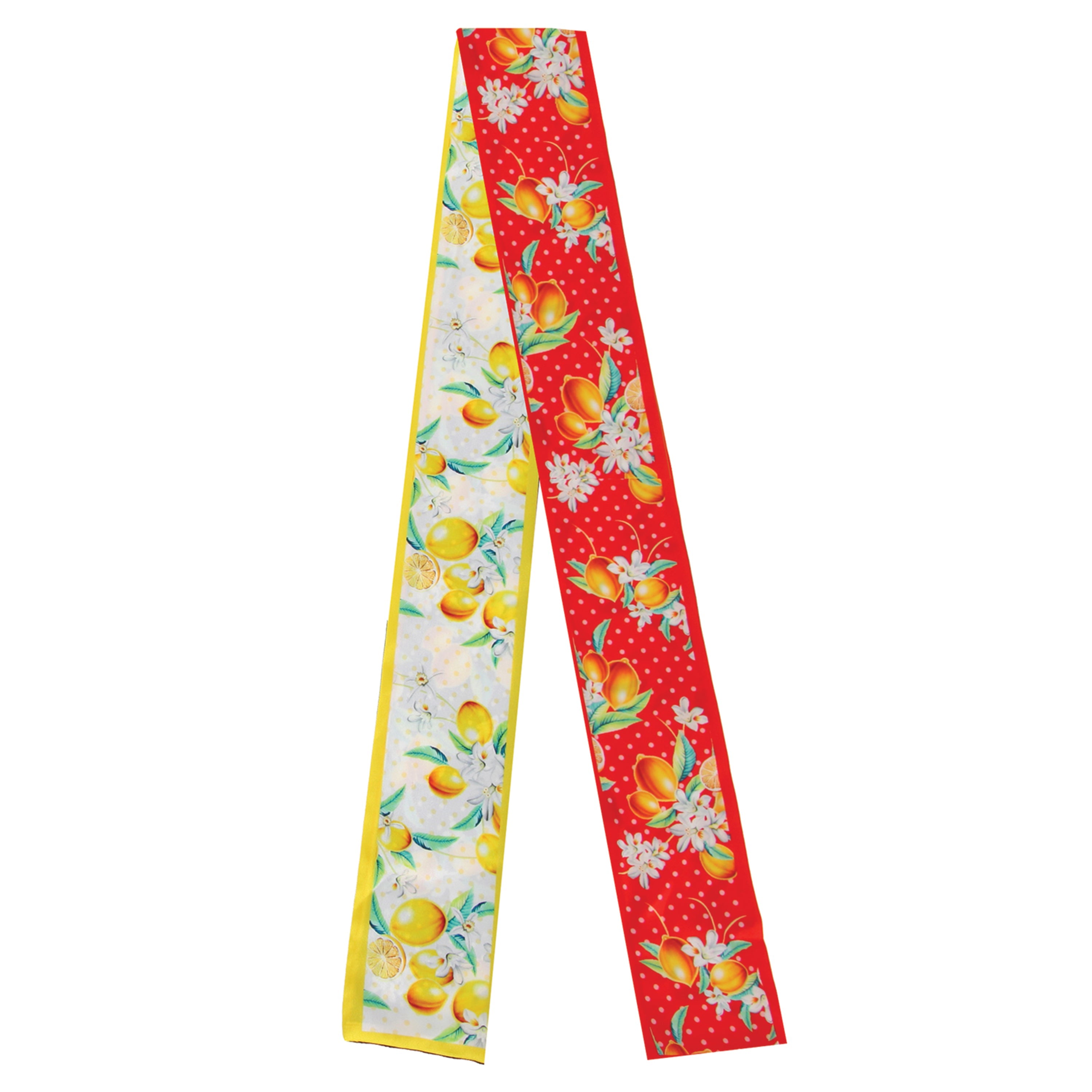 Fruit Floral Skinny Scarf - Charming Charlie