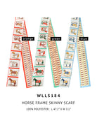 Horse Frame Skinny Scarf - Charming Charlie