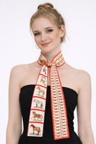 Horse Frame Skinny Scarf - Charming Charlie