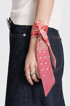 Ethnic Pattern Skinny Scarf - Charming Charlie