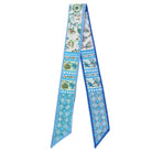 Folk Motif Skinny Scarf - Charming Charlie