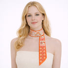 Folk Motif Skinny Scarf - Charming Charlie