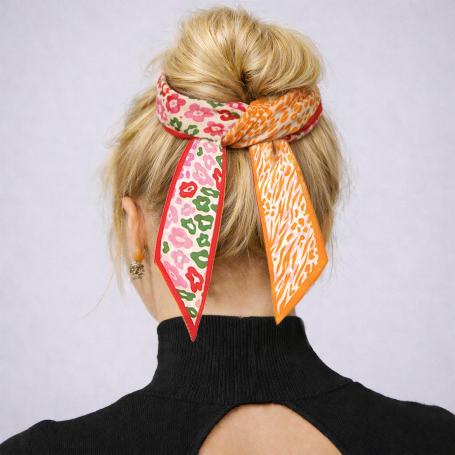 Animal Mix Skinny Scarf - Charming Charlie