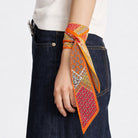 Patchwork Pattern Skinny Scarf - Charming Charlie