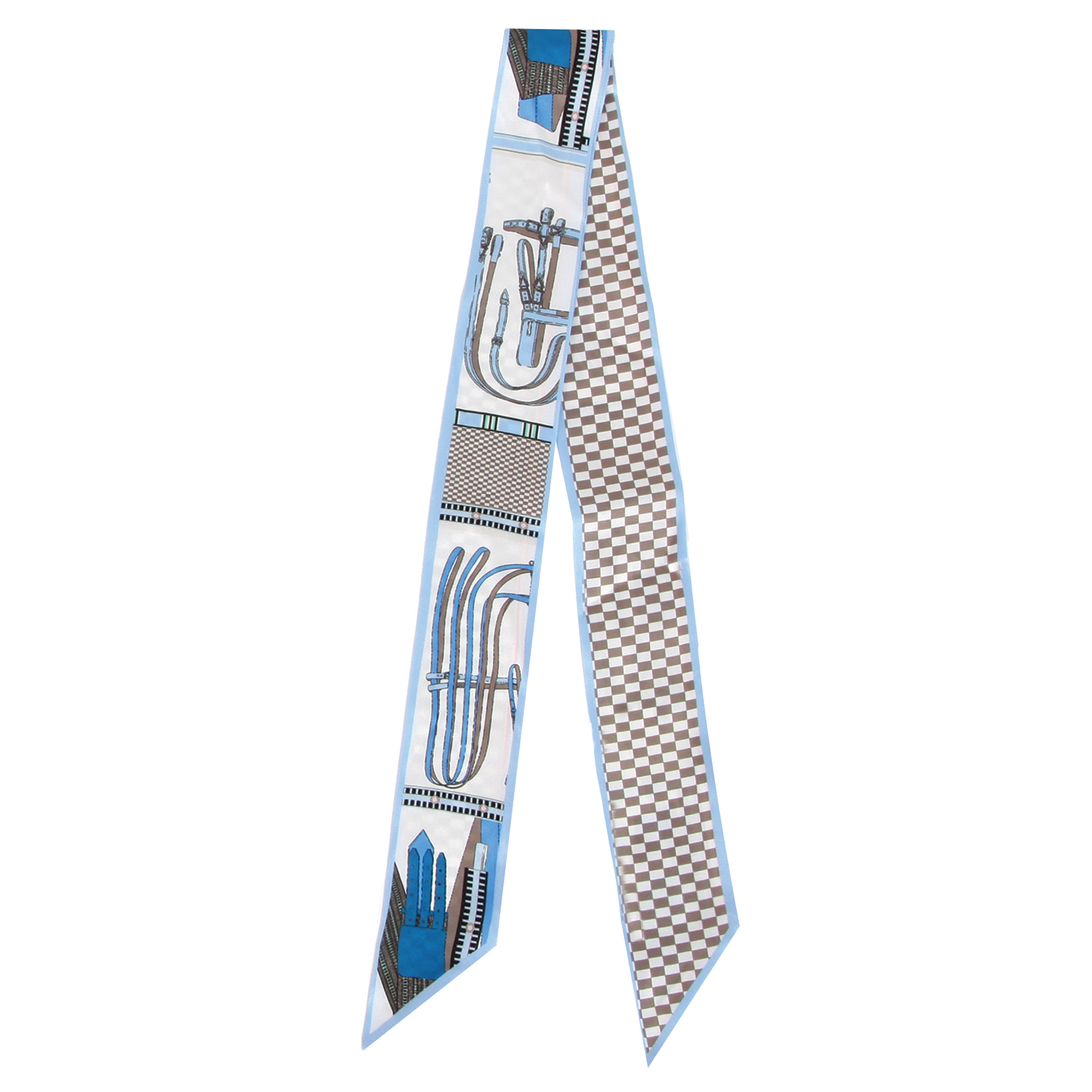 Bridle Print Skinny Scarf - Charming Charlie