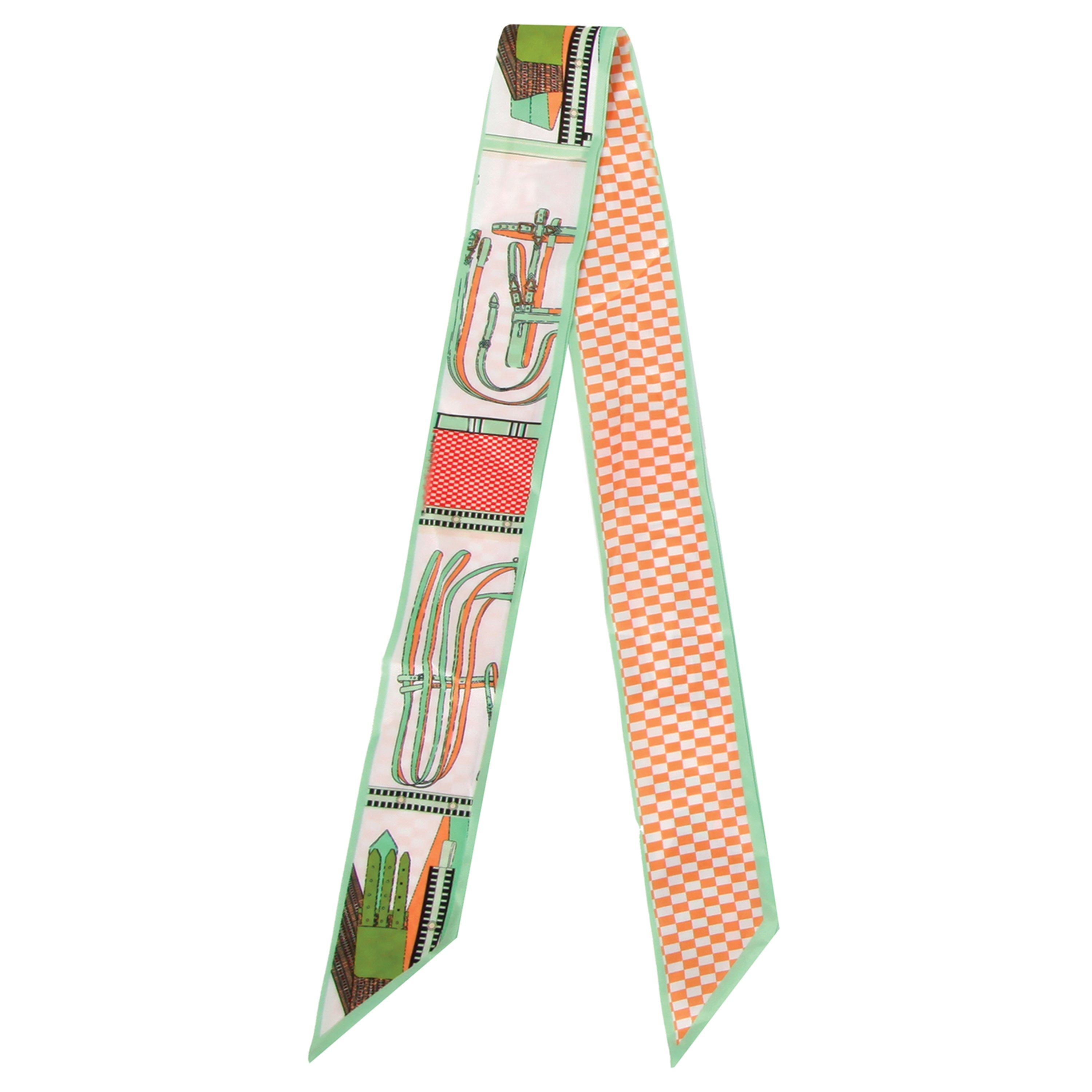 Bridle Print Skinny Scarf - Charming Charlie