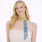 Allover Print Skinny Scarf - Charming Charlie