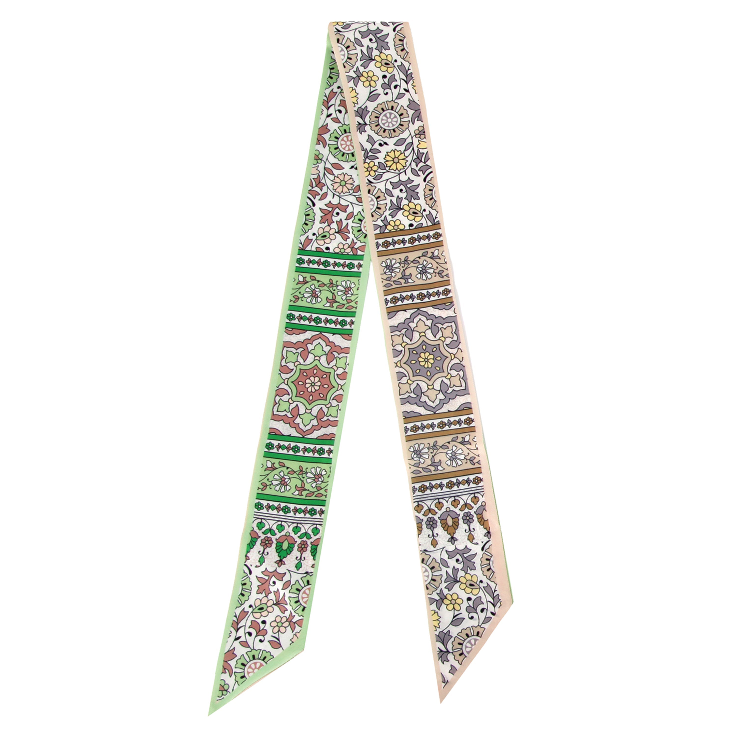 Allover Print Skinny Scarf - Charming Charlie