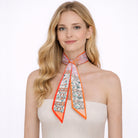 Icon Pattern Skinny Scarf - Charming Charlie