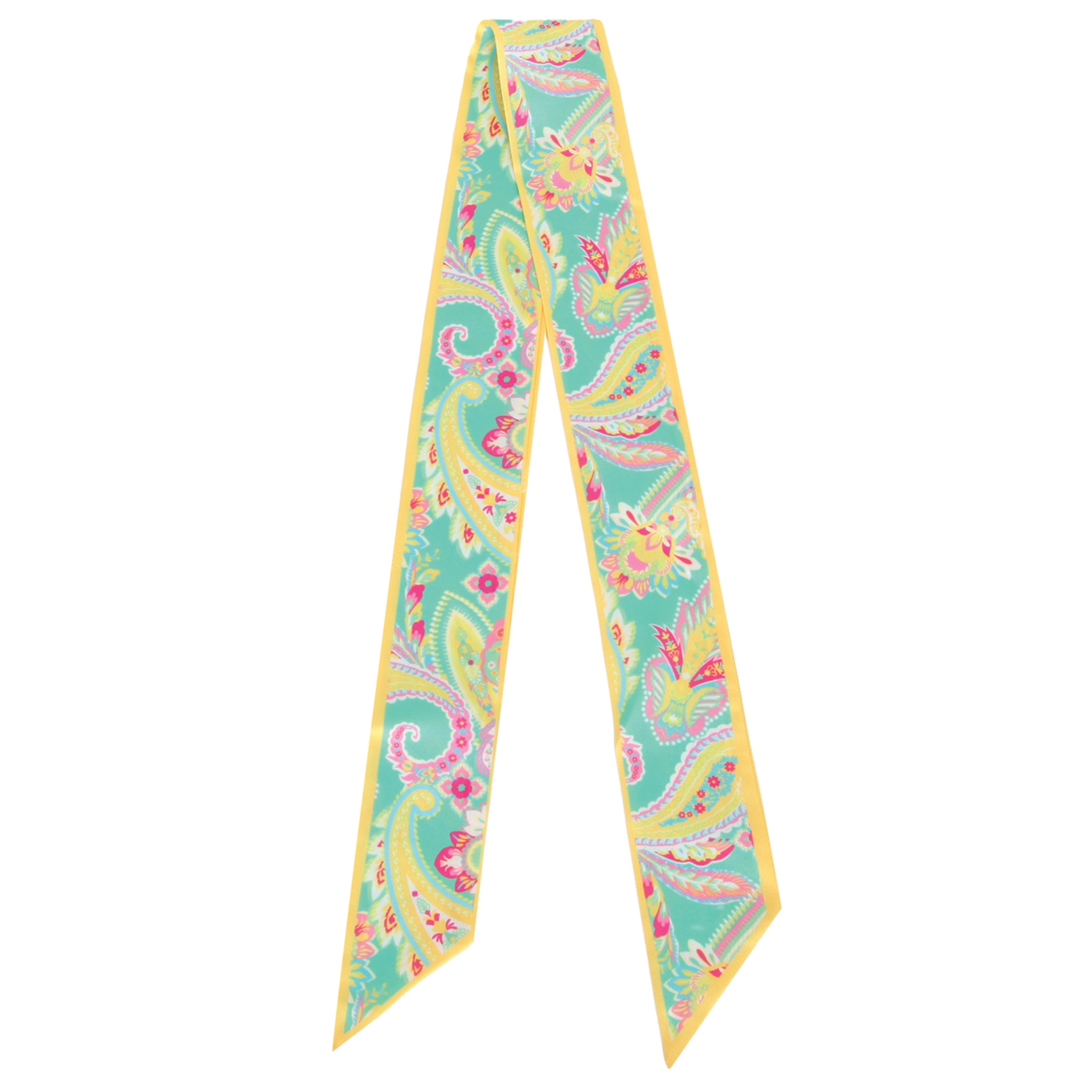 Botanical Stripe Skinny Scarf - Charming Charlie
