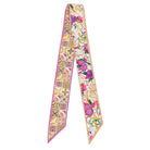 Lemon Patchwork Skinny Scarf - Charming Charlie