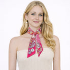 Stripe Collage Skinny Scarf - Charming Charlie