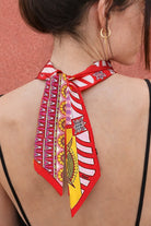 Icon Stripe Skinny Scarf - Charming Charlie