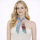 Story Tiles Skinny Scarf - Charming Charlie