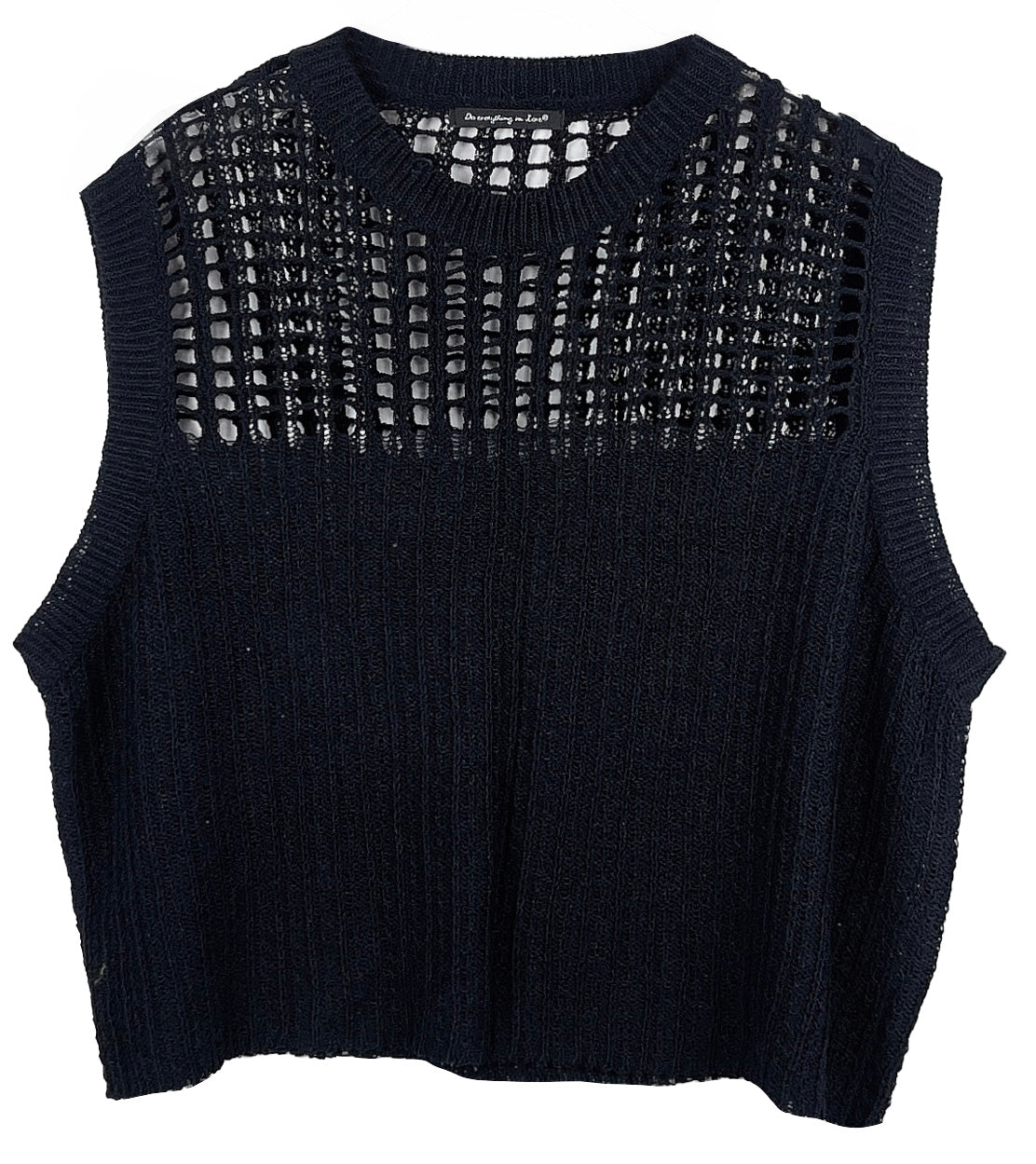 Chest Blocked Crochet Poncho - Charming Charlie